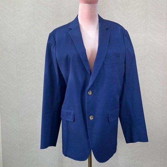Peter Manning New York Navy Mens Blazer Size 4 - Picture 1 of 11